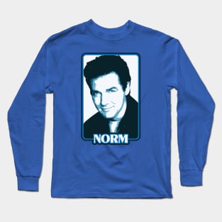 Norm MacDonald /// Retro Stoner Gift Long Sleeve T-Shirt